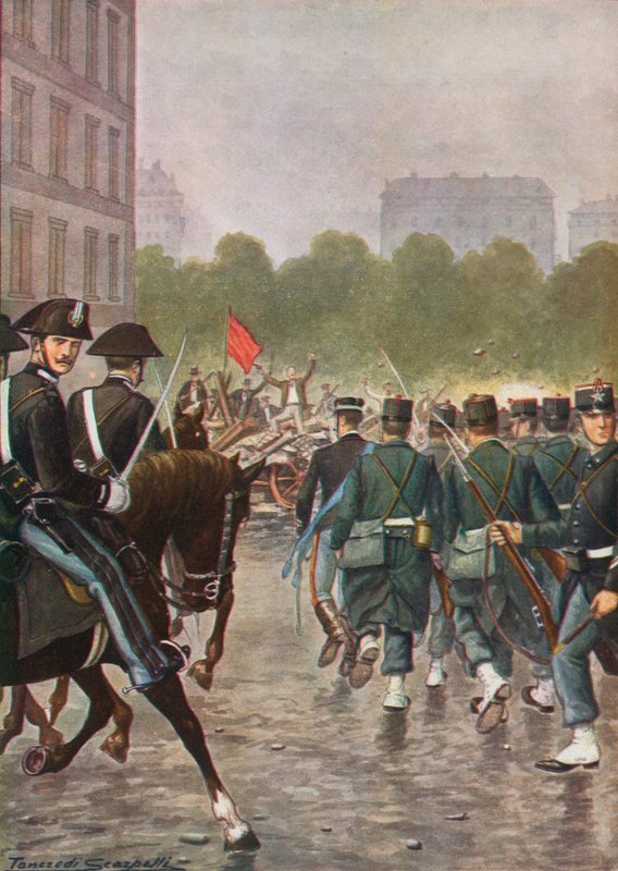 1898年米兰的颠覆分子 作者 坦克雷迪·斯卡佩利