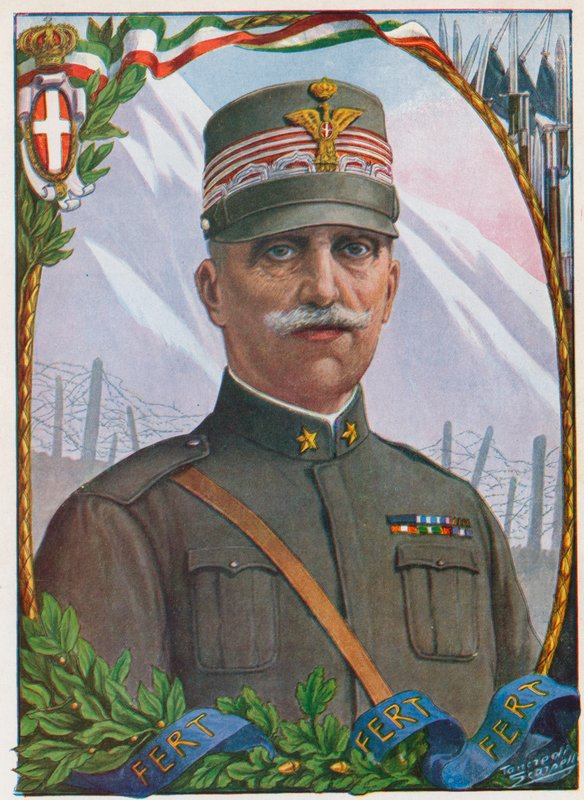 战士国王Victor Emmanuel III 作者 坦克雷迪·斯卡佩利