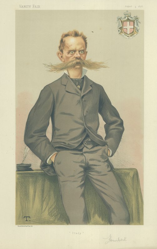 HM King Humbert，意大利国王 作者 塞巴德·查特兰