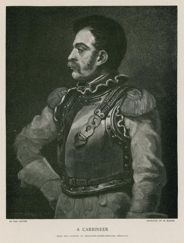 一个卡宾枪 作者 西奥多·杰里科（Theodore Gericault）