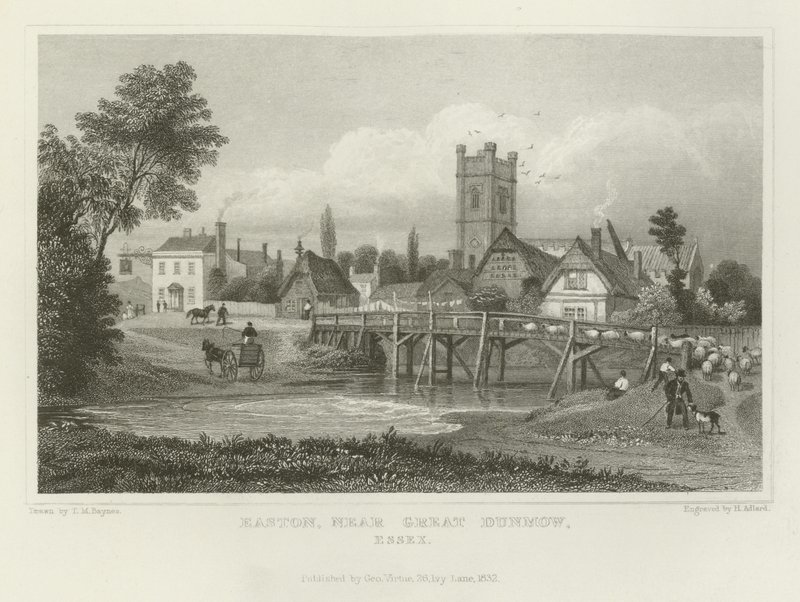 伊斯顿，靠近Great Dunmow，Essex 作者 托马斯·曼·拜恩斯