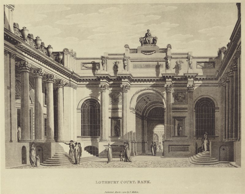 英格兰银行Lothbury Court 作者 托马斯（后）莫尔顿