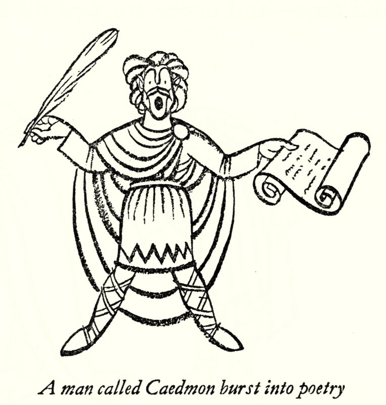 Caedmon (litho) 作者 托马斯·德里克