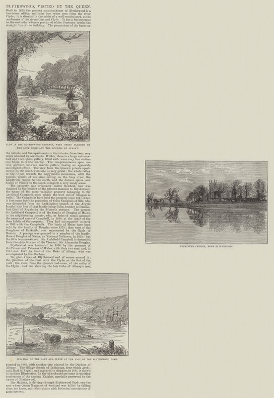 Blythswood，女王访问 作者 托马斯·哈灵顿·威尔逊