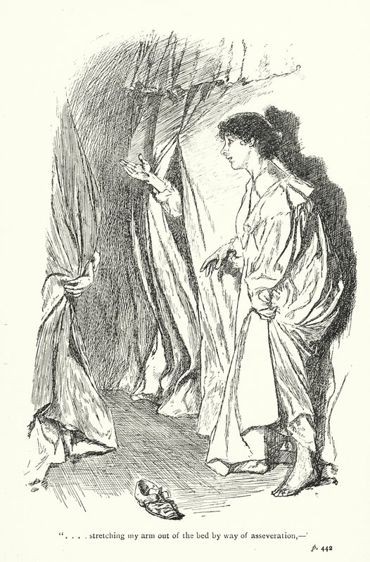 劳伦斯-斯特恩为《感伤之旅》绘制的插图（石版画） 作者 汤玛斯·希思·罗宾逊