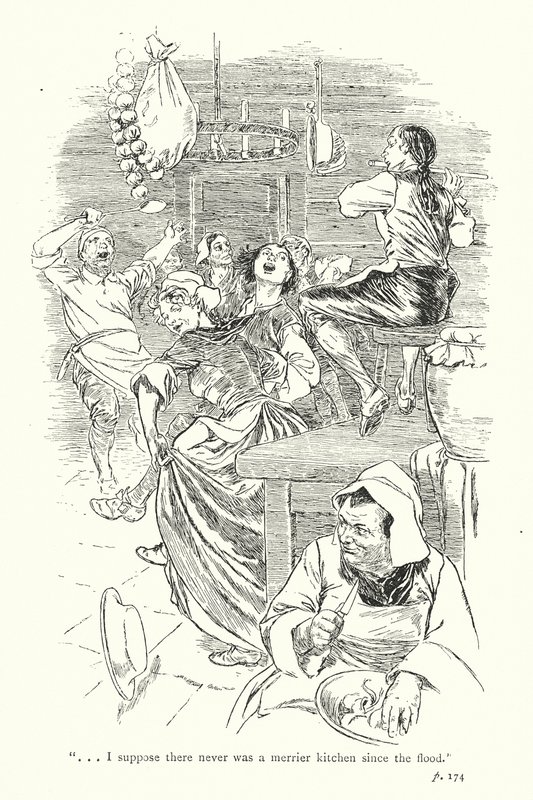 劳伦斯-斯特恩为《感伤之旅》绘制的插图（石版画） 作者 汤玛斯·希思·罗宾逊