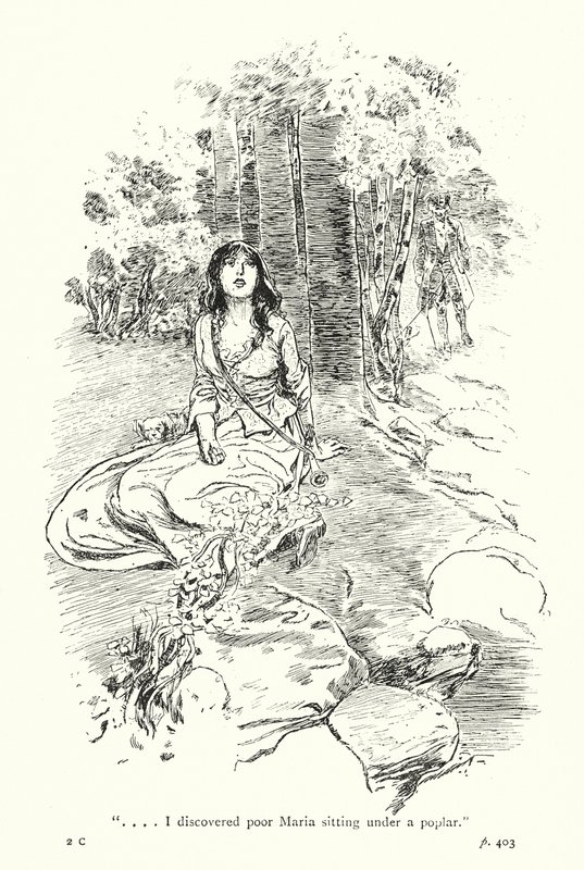 劳伦斯-斯特恩为《感伤之旅》绘制的插图（石版画） 作者 汤玛斯·希思·罗宾逊