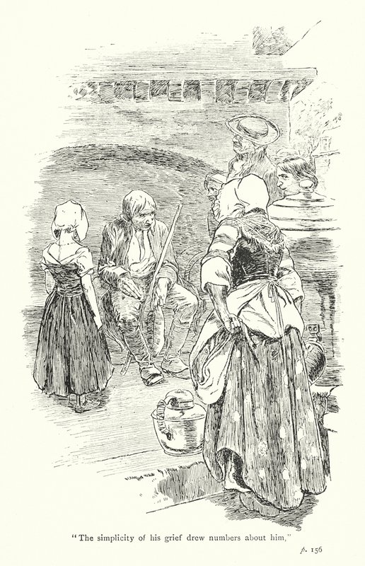 劳伦斯-斯特恩为《感伤之旅》绘制的插图（石版画） 作者 汤玛斯·希思·罗宾逊