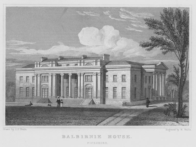 Balbirnie House，法夫郡（雕刻） 作者 托马斯·霍斯默牧羊人