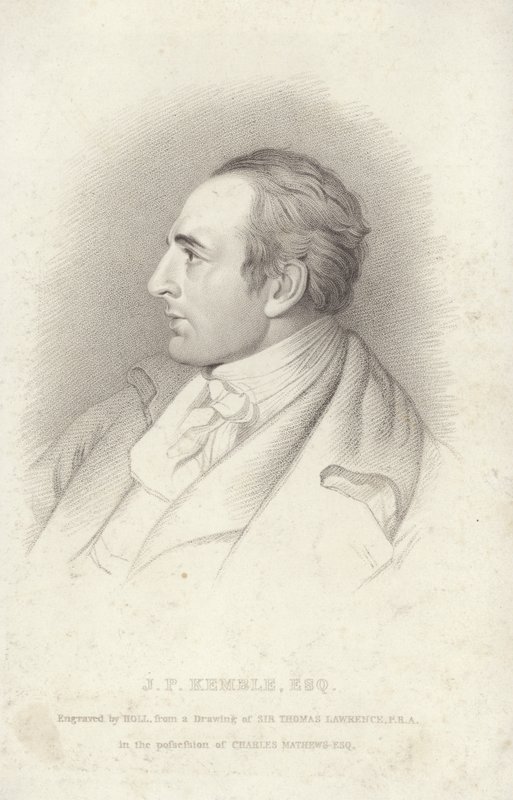 John Philip Kemble 作者 托马斯·劳伦斯