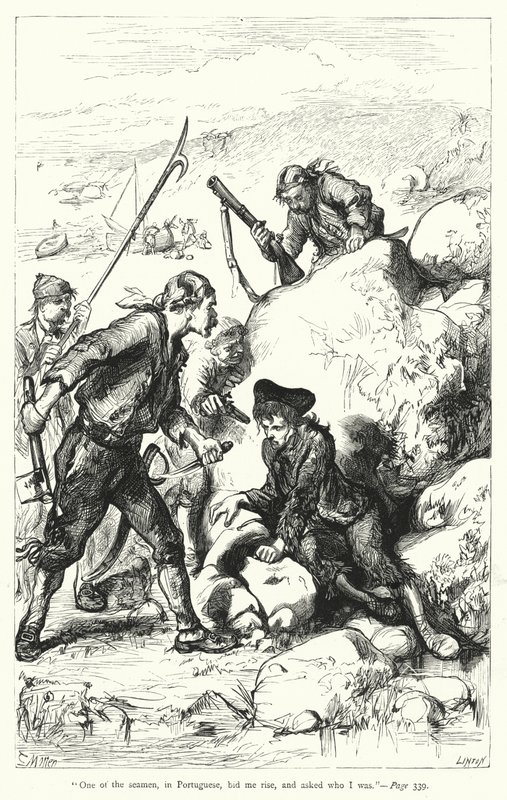 Illustration for Gullivers Travels by Jonathan Swift (engraving) 作者 托马斯·莫顿