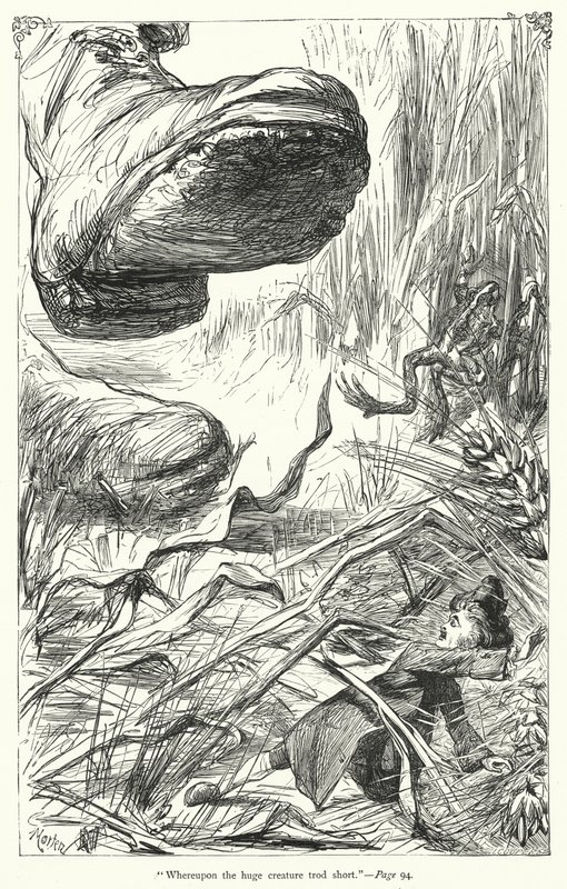 Illustration for Gullivers Travels by Jonathan Swift (engraving) 作者 托马斯·莫顿