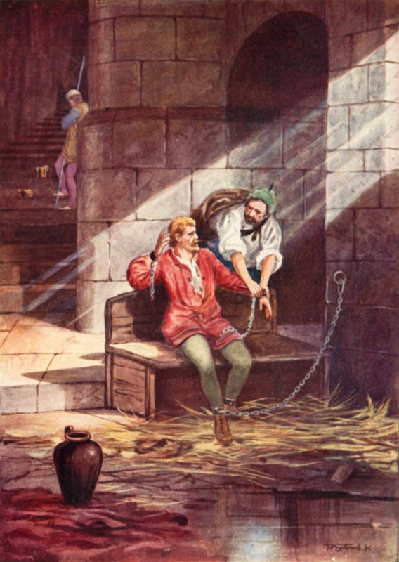 Escape of Gruffudd ap Cynan, King of Gwynedd, from Chester Castle 作者 托马斯·普雷瑟奇