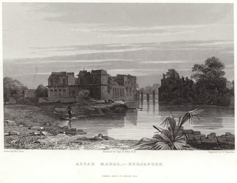 Assar Mahal在Beejapore 作者 托马斯·肖特男孩