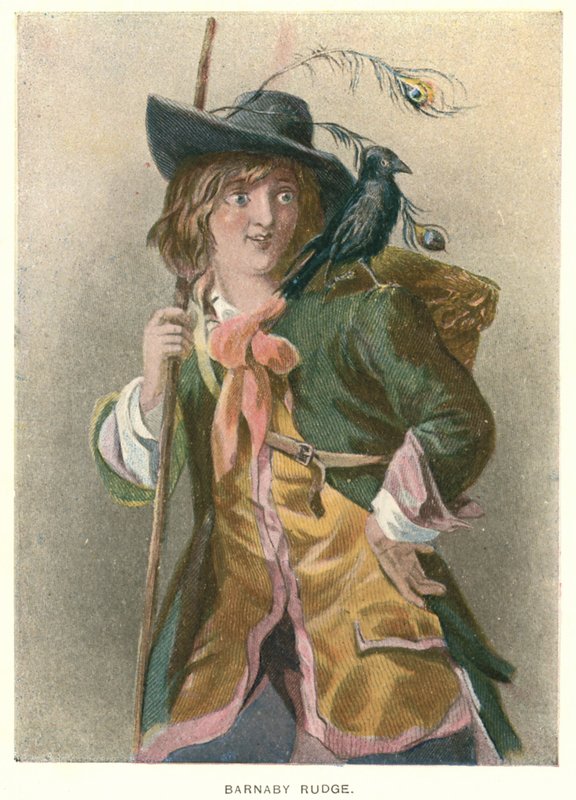 Barnaby Rudge，Charles Dickens的&39;Barnaby Rudge&39;插图 作者 托马斯·西布森