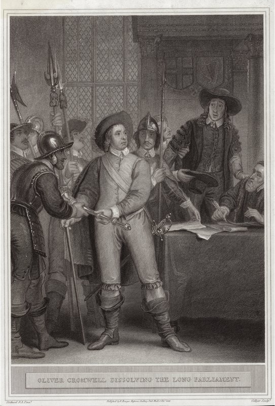 Oliver Cromwell（1599-1658）解散了长议会 作者 托马斯·斯托达德