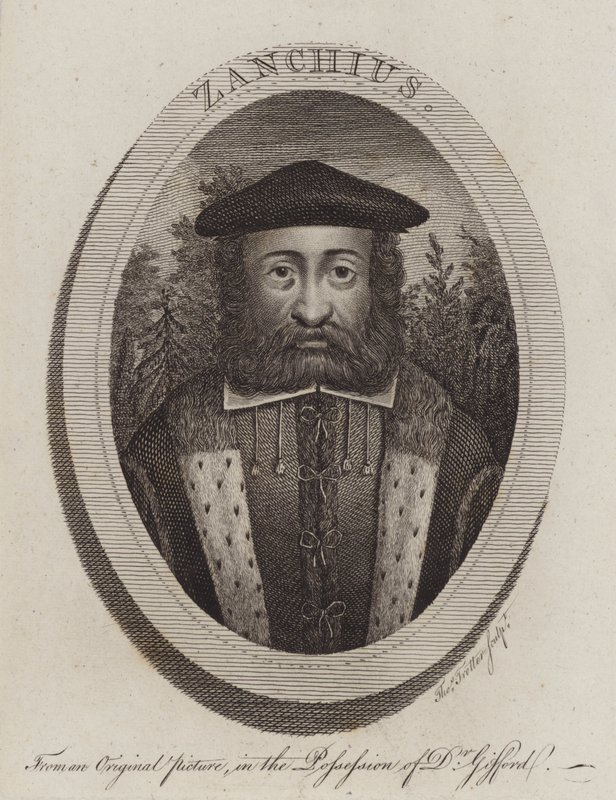 Girolamo Zanchi，意大利新教改革神职人员（雕刻） 作者 托马斯·特罗特
