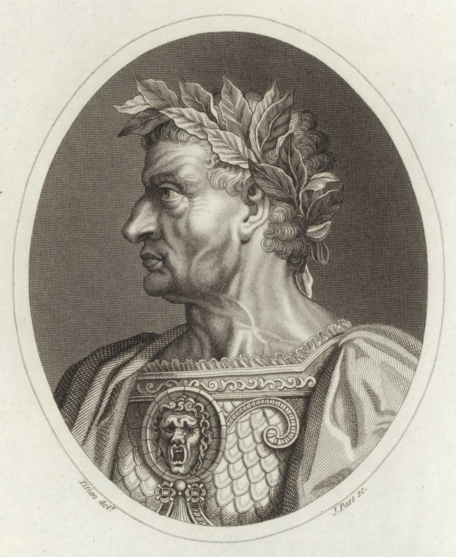 罗马皇帝Galba Caesar 作者 蒂齐亚诺·韦切利（Tiziano Vecelli）
