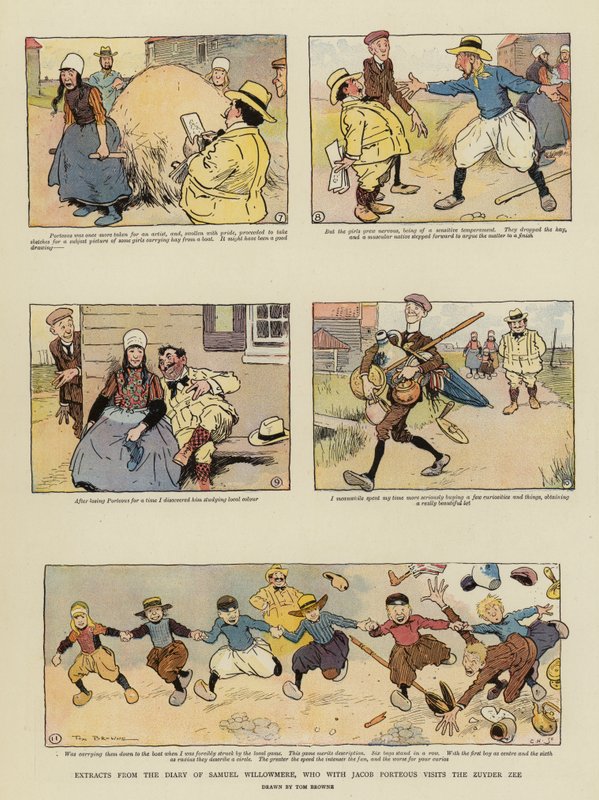 来自Samuel Willowmere日记的摘录，与雅各布·波尔塞斯一起访问了Zuyder Zee 作者 汤姆·布朗