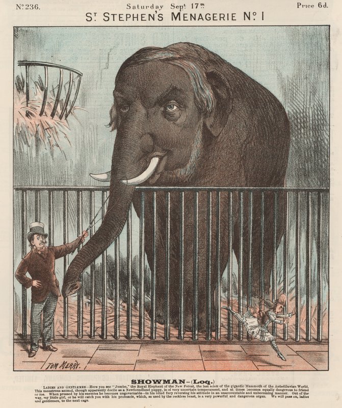 Jumbo（彩色石版画） 作者 汤姆·梅利