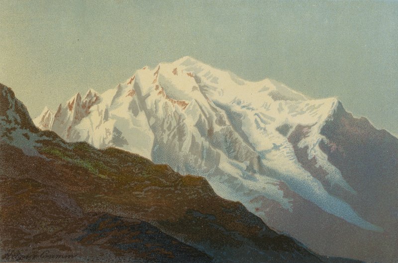 来自Col De Balm的勃朗峰 作者 未知未知