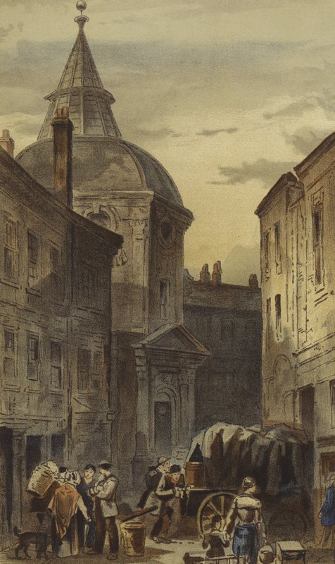 Warwick Lane，Newgate Street，City（chromolitho） 作者 沃尔多·萨金特