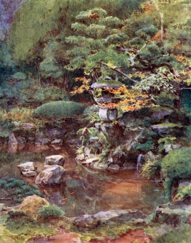 Ashinoyu的花园 作者 沃尔特·弗雷德里克·屋顶·廷代尔
