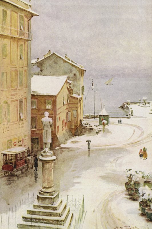 Piazza Mazzini，Santa Margherita 作者 沃尔特·弗雷德里克·屋顶·廷代尔