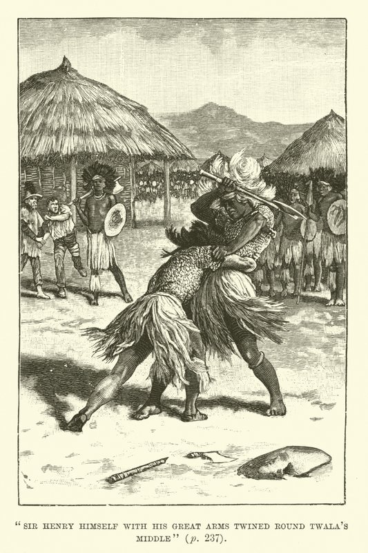 国王Solomons矿山的例证由H Rider Haggard 作者 沃尔特·佩吉特