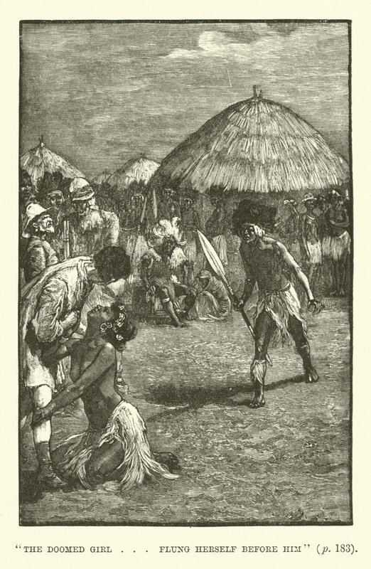 国王Solomons矿山的例证由H Rider Haggard 作者 沃尔特·佩吉特