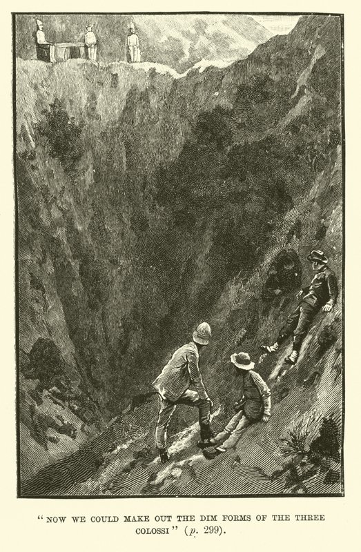 国王Solomons矿山的例证由H Rider Haggard 作者 沃尔特·佩吉特