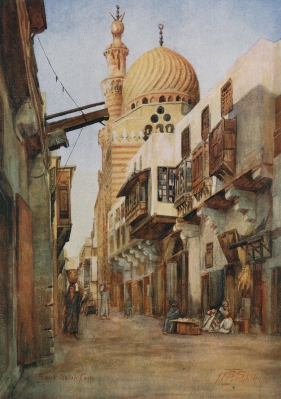 Souk Selal，Armourers&39;Bazaar，开罗 作者 沃尔特·斯潘塞·斯坦霍普·特惠特