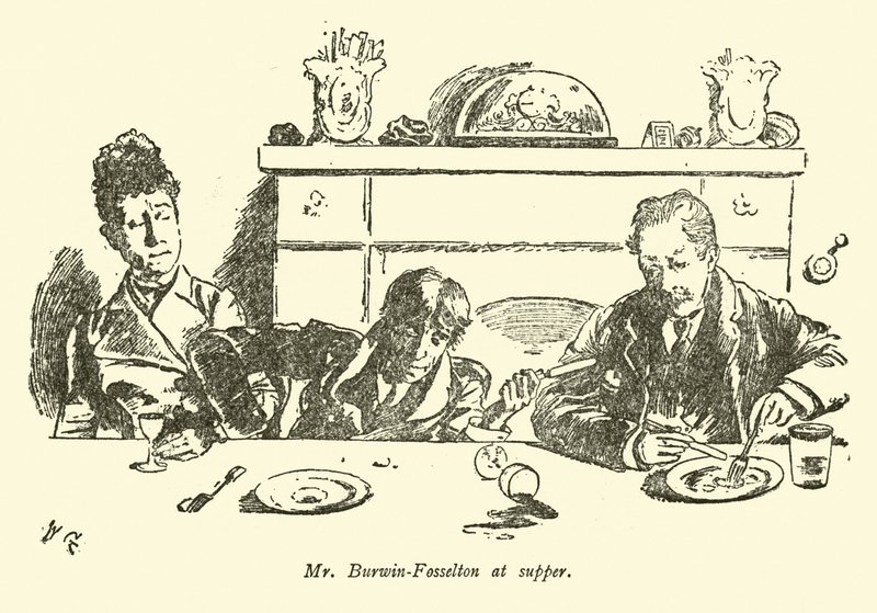 Burwin-Fosselton先生在晚餐时间 作者 韦登·格罗斯史密斯