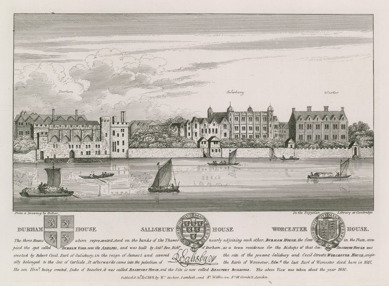 Durham House，Salisbury House和Worcester House 作者 瓦茨劳斯·霍拉尔