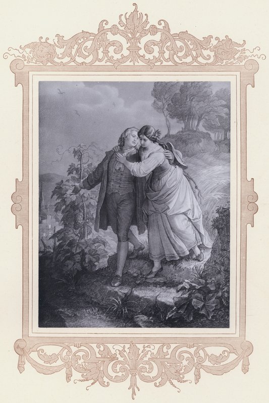Hermann Und Dorothea (litho) 作者 威廉·冯（Kaulbach）（后）