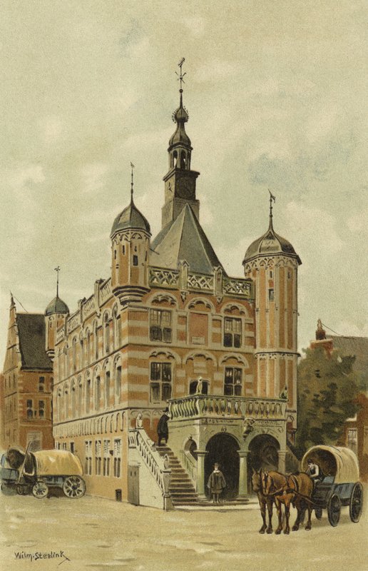 Waag（Weighing House），荷兰代芬特尔，1528年 作者 威廉二世·斯蒂林克