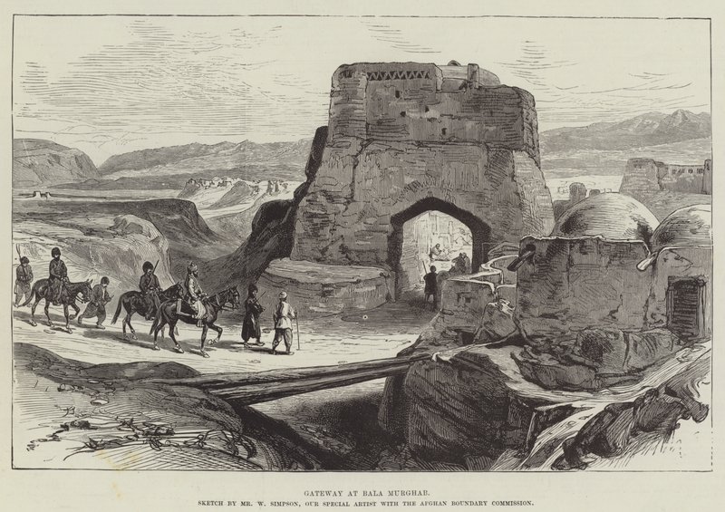 Gateway和Bala Murghab 作者 威廉·克里米亚·辛普森