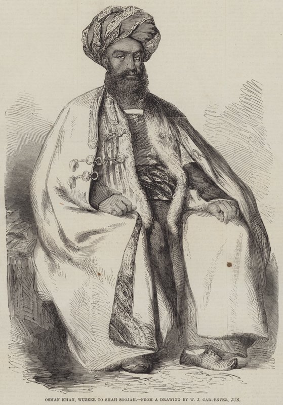 Osman Khan，Wuzeer对Shah Soojah 作者 威廉·卡彭特