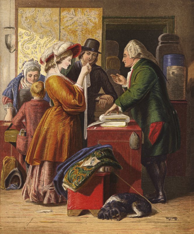 选择婚纱 作者 威廉·穆雷迪（William Mulready）