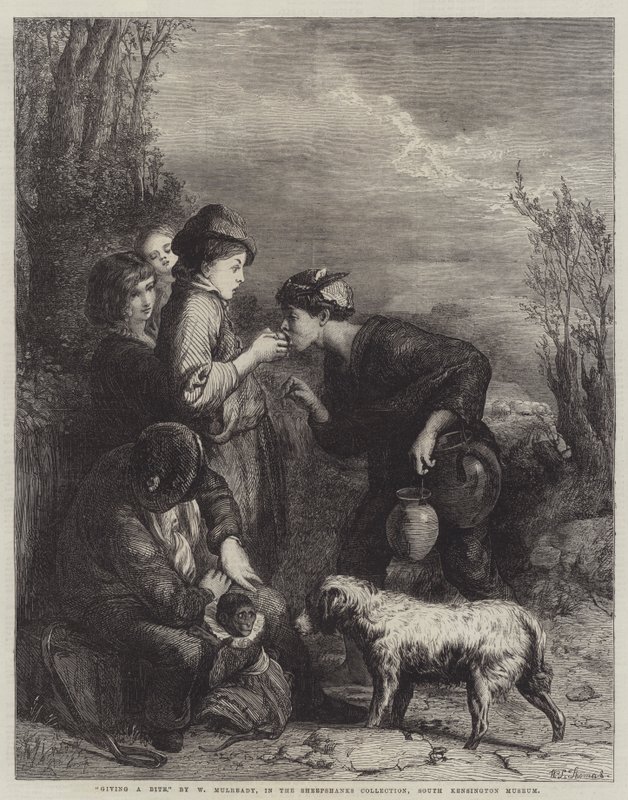 咬一口 作者 威廉·穆雷迪（William Mulready）