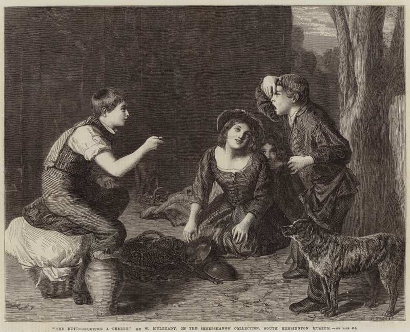 对接，射击樱桃 作者 威廉·穆雷迪（William Mulready）