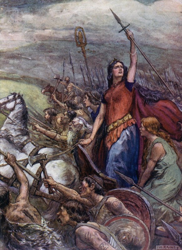Boadicea 作者 威廉·雷尼