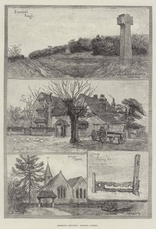 Rambling Sketches，Abinger，Surrey 作者 威廉·雷尼