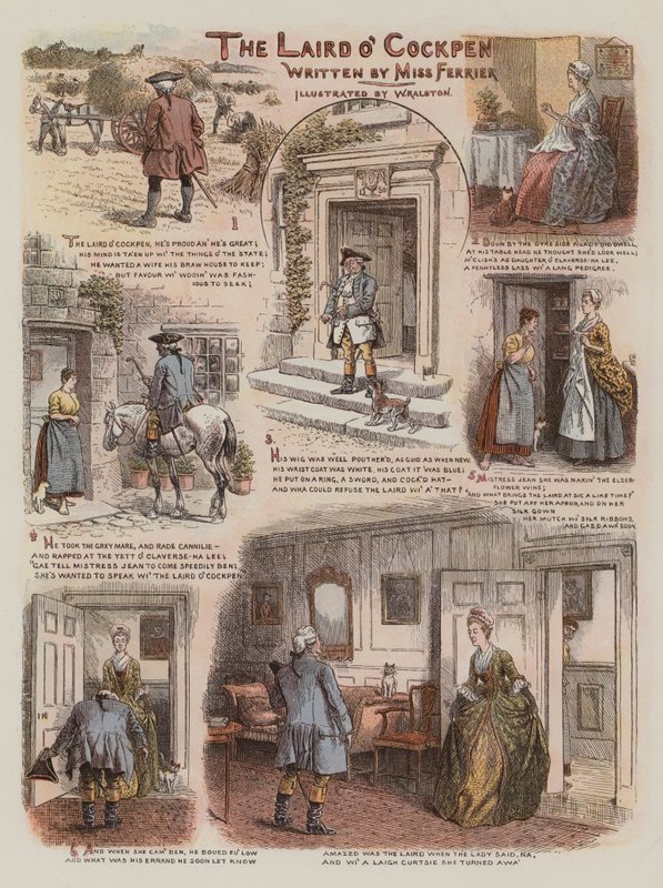 Laird o&39;Cockpen（chromolitho） 作者 威廉·拉尔斯顿