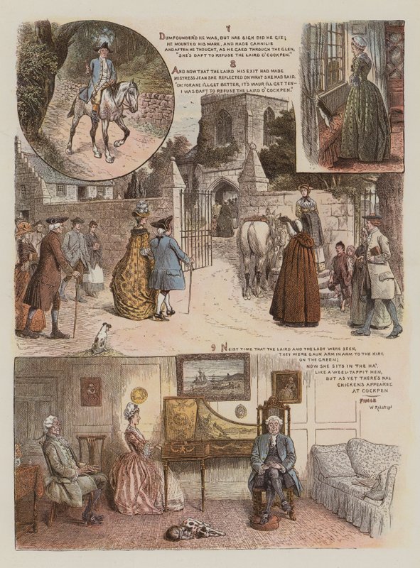 Laird o&39;Cockpen（chromolitho） 作者 威廉·拉尔斯顿