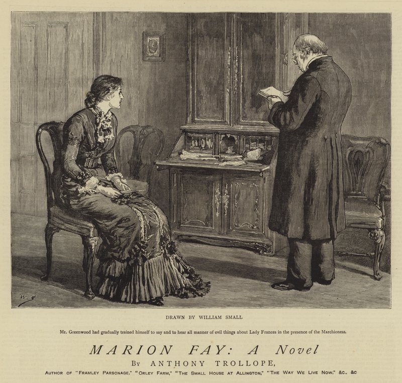 Marion Fay，一部小说 作者 威廉·斯莫特