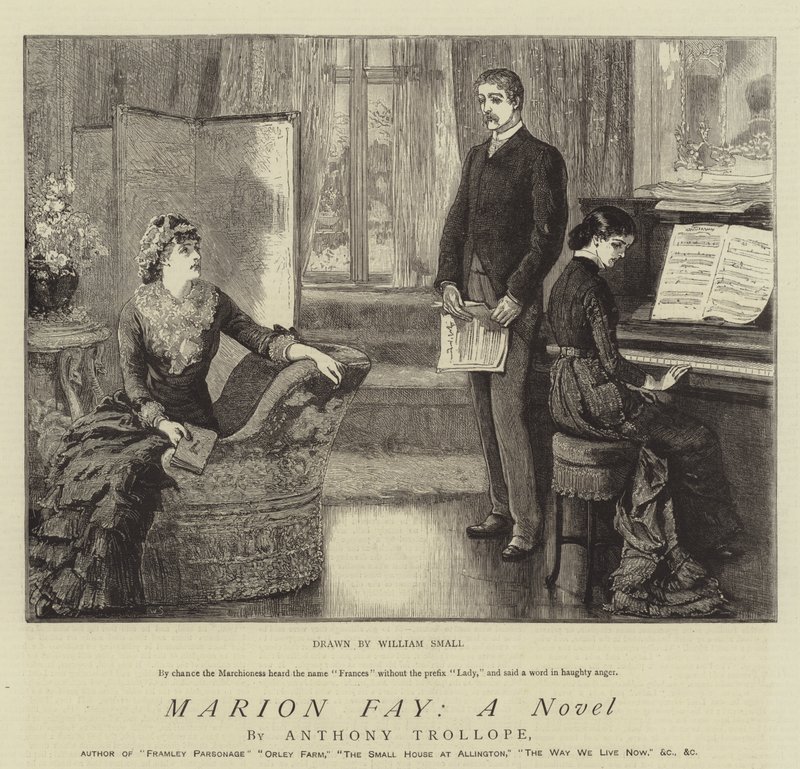 Marion Fay，一部小说 作者 威廉·斯莫特