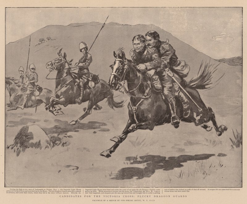 Victoria Cross，Plucky Dragoon Guards的候选人 作者 威廉·莫德