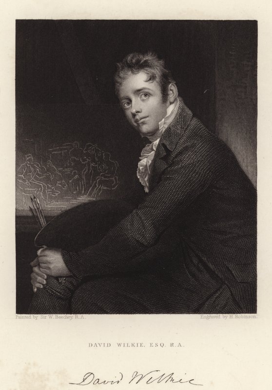 David Wilkie, Esquire, R A（雕刻）。 作者 威廉（之后）比奇