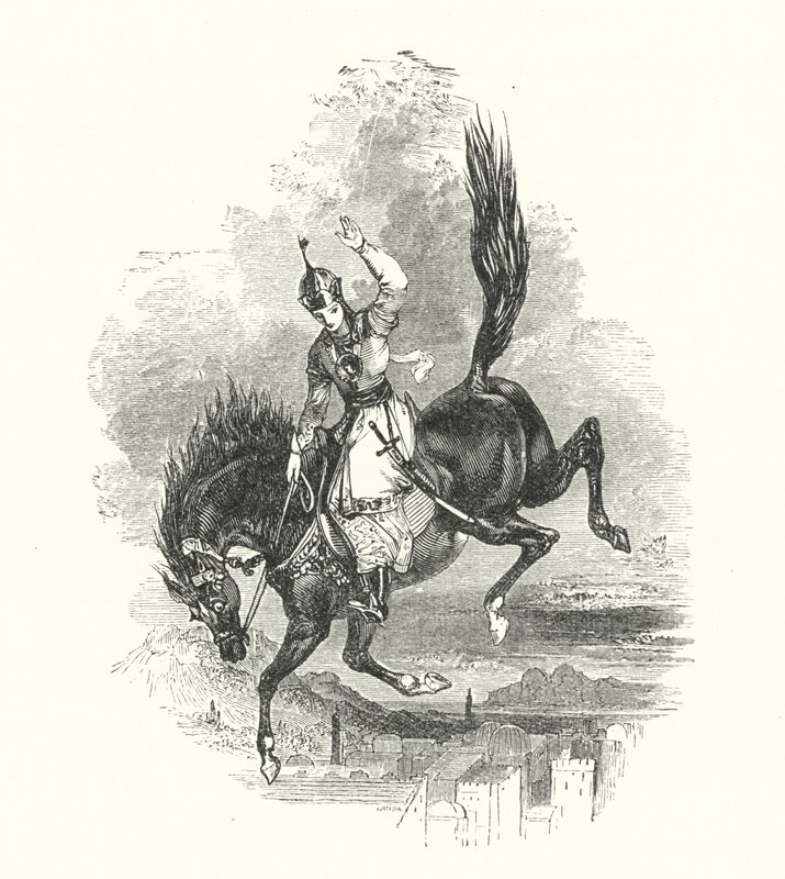 The Magic Horse (engraving) 作者 威廉（后）哈维